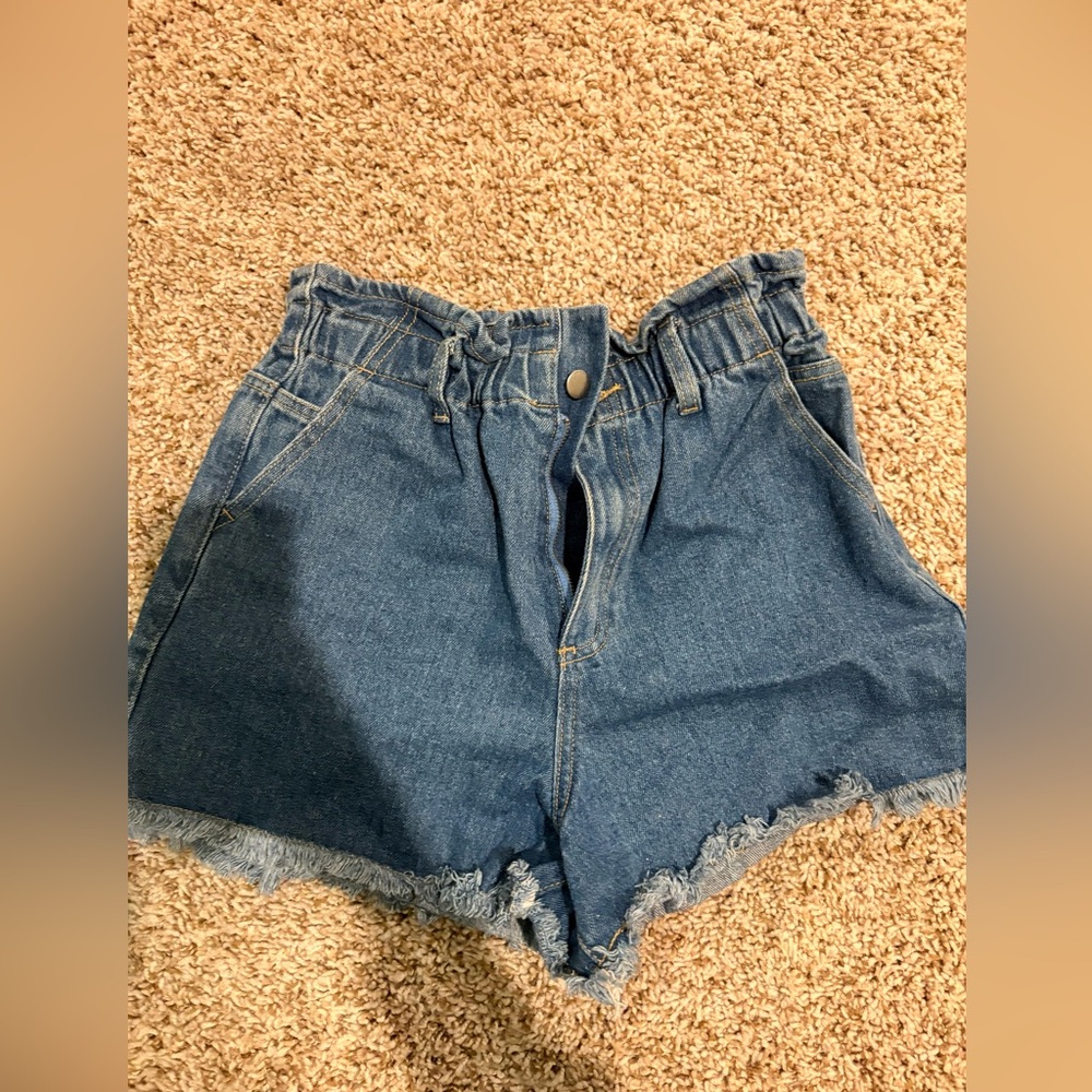 Denim High-Waisted Women Shorts